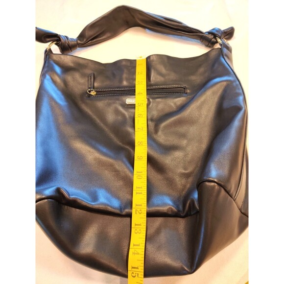 Max Studio Shoulder Bag Slouch Soft Black Hobo Style Purse, Handbag Approx 14X11 - Picture 5 of 10